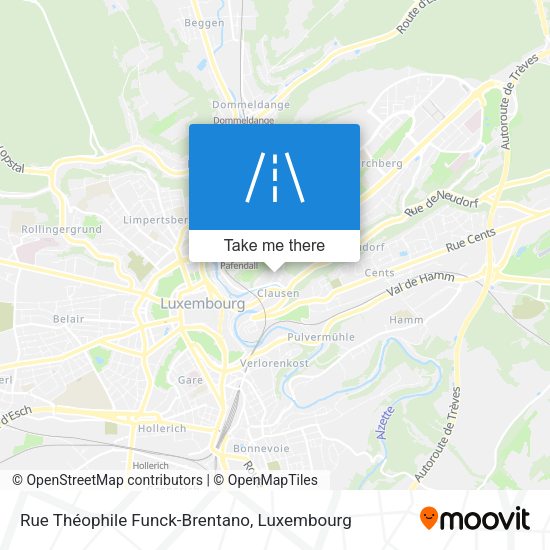 Rue Théophile Funck-Brentano map