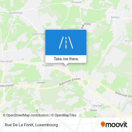 Rue De La Forêt map