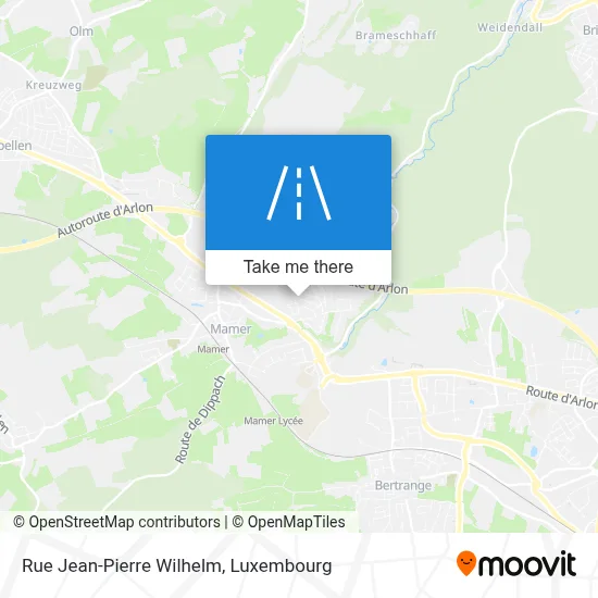 Rue Jean-Pierre Wilhelm map