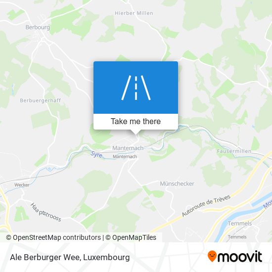 Ale Berburger Wee map