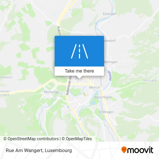 Rue Am Wangert map