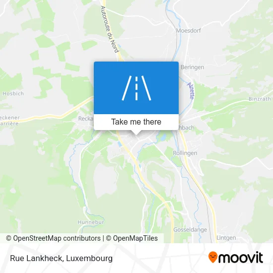 Rue Lankheck map