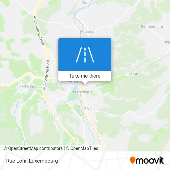 Rue Lohr map