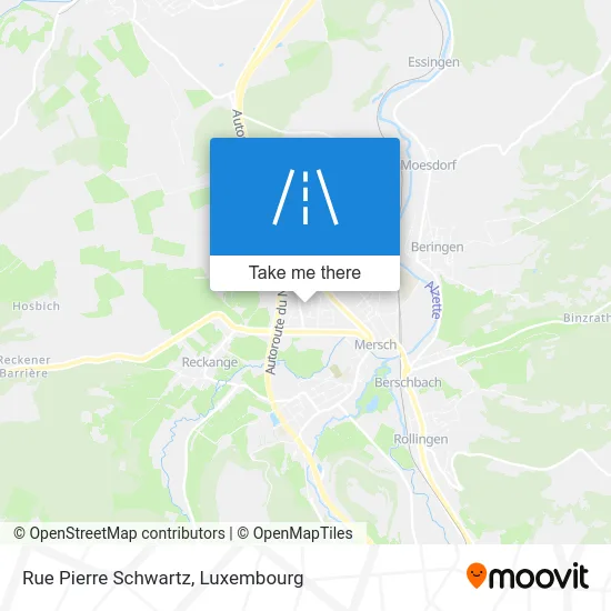 Rue Pierre Schwartz map