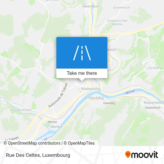 Rue Des Celtes map