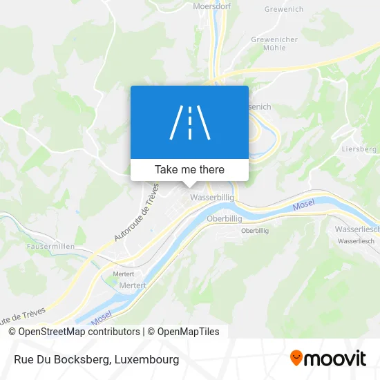 Rue Du Bocksberg map