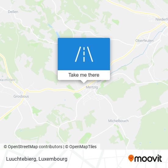 Luuchtebierg map