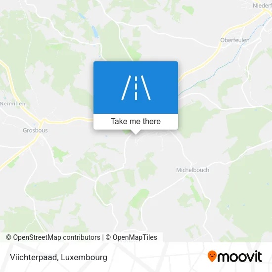 Viichterpaad Karte