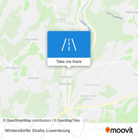 Wintersdorfer Straße map