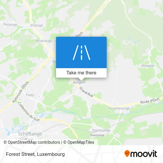 Rue De La Forêt map