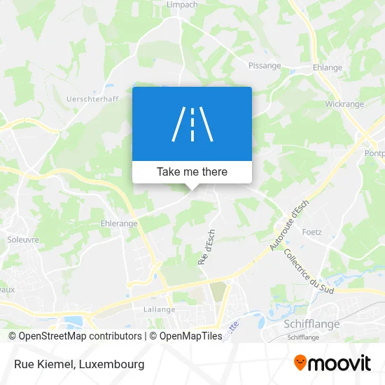Rue Kiemel map