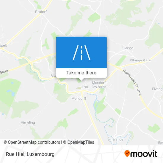 Rue Hiel Karte