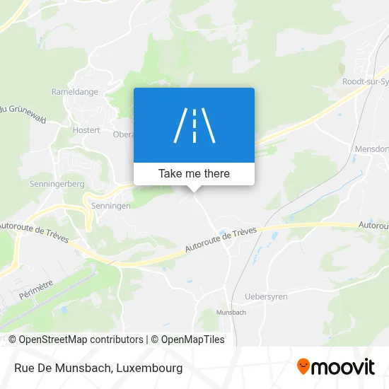Rue De Munsbach map