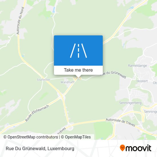 Rue Du Grünewald map