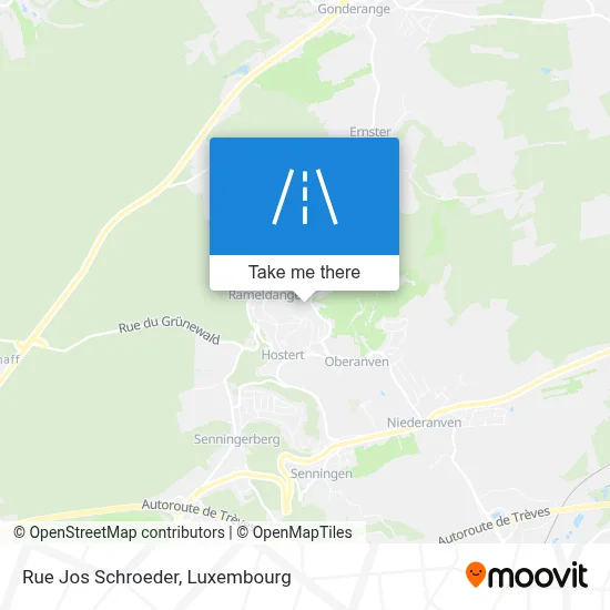 Rue Jos Schroeder map