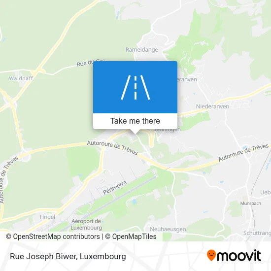 Rue Joseph Biwer map