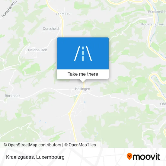 Kraeizgaass map