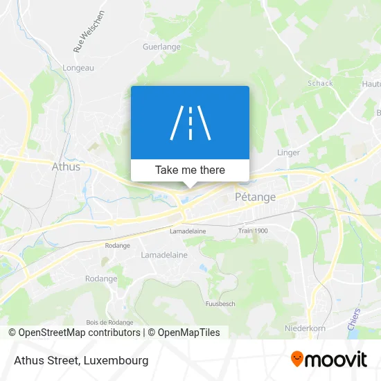 Rue D'Athus map