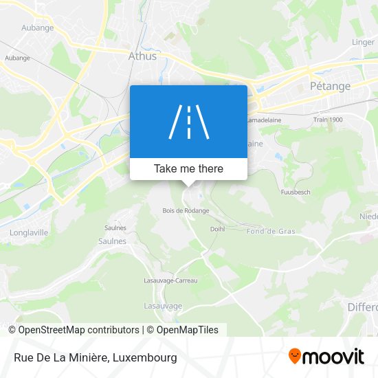 Rue De La Minière map