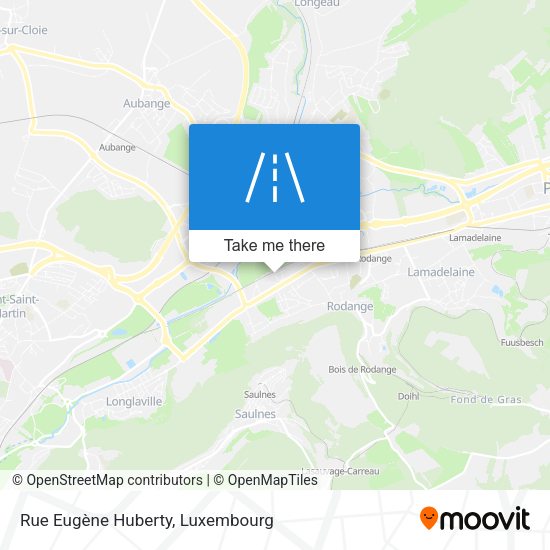 Rue Eugène Huberty map