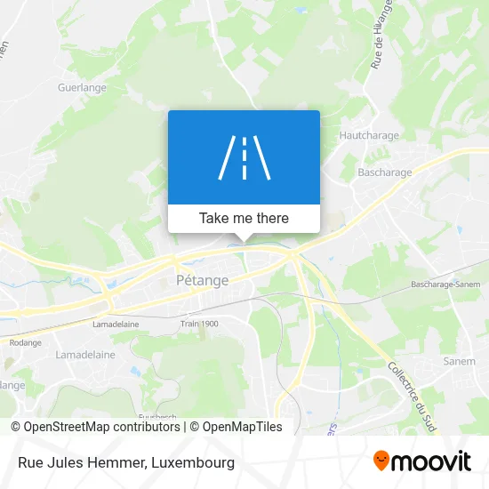 Rue Jules Hemmer map