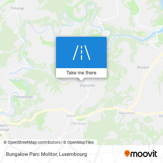 Bungalow Parc Molitor Karte