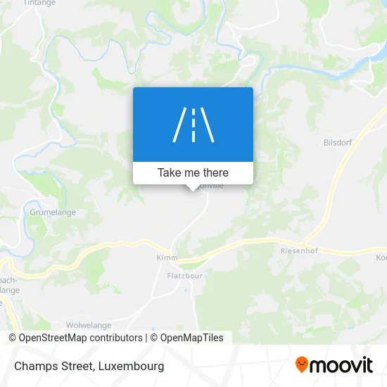 Rue Des Champs Karte