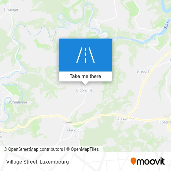 Rue Du Village map