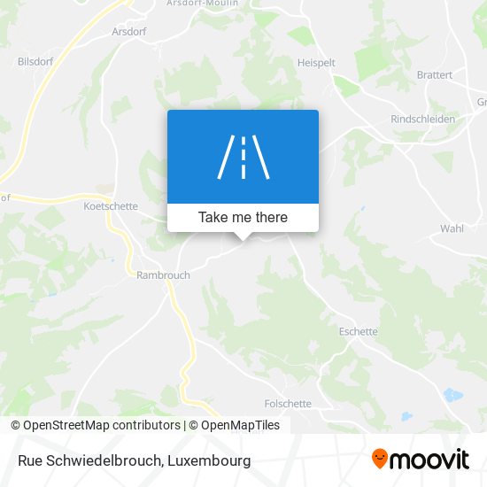 Rue Schwiedelbrouch map