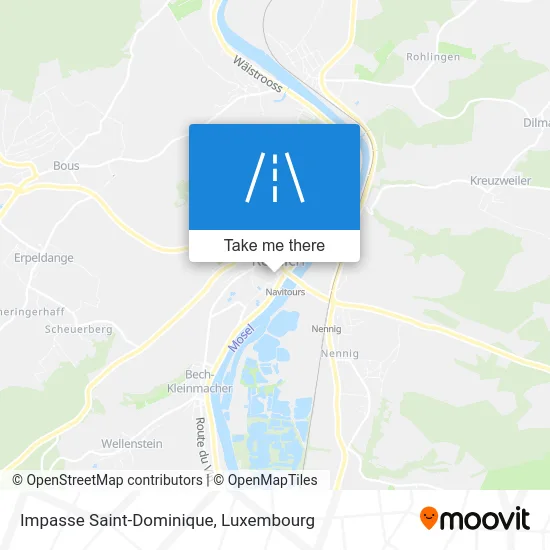 Impasse Saint-Dominique map