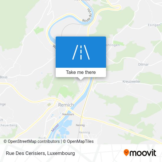 Rue Des Cerisiers map