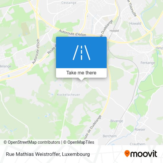 Rue Mathias Weistroffer map