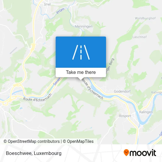 Boeschwee map