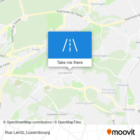Rue Lentz map