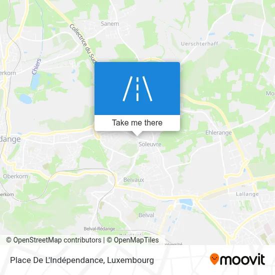 Place De L'Indépendance map