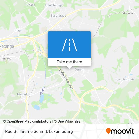 Rue Guillaume Schmit map
