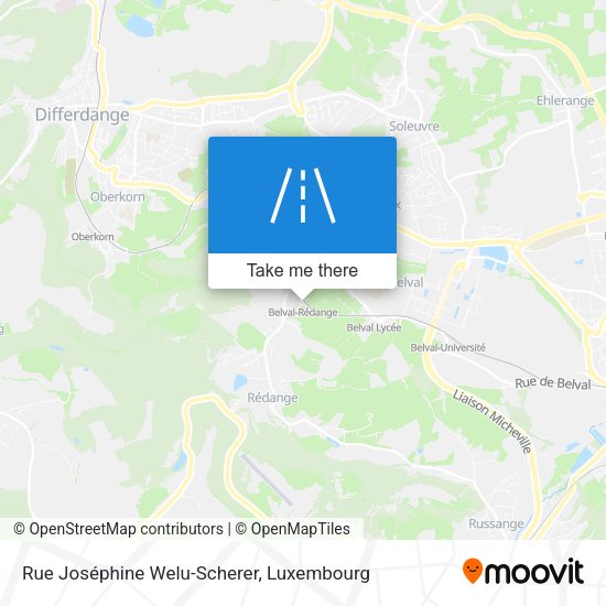 Rue Joséphine Welu-Scherer map