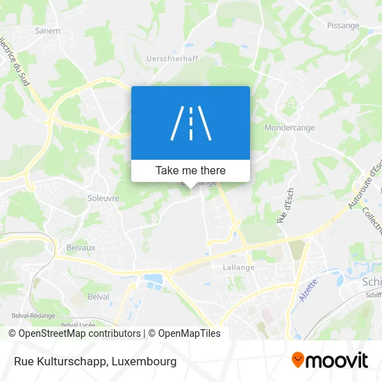 Rue Kulturschapp map