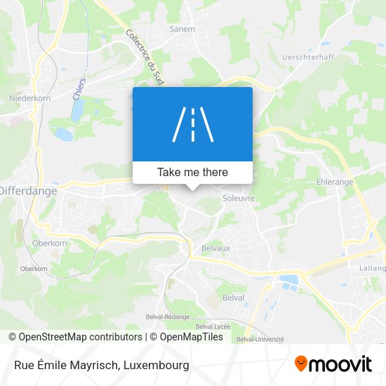 Rue Émile Mayrisch map