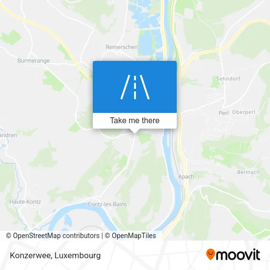 Konzerwee map