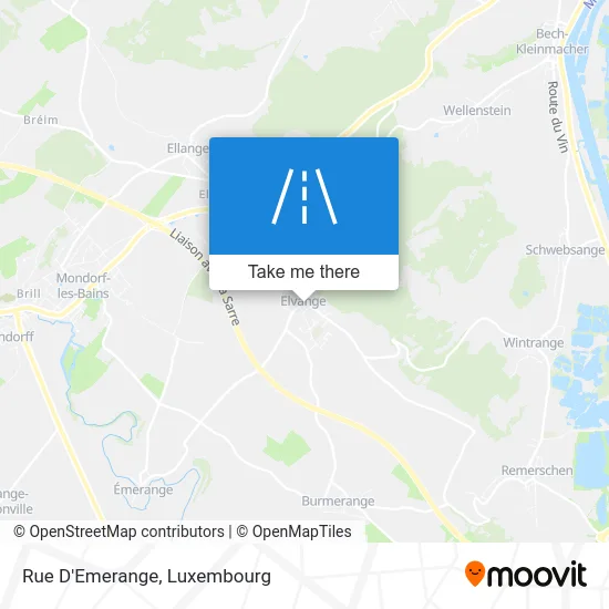 Rue D'Emerange map