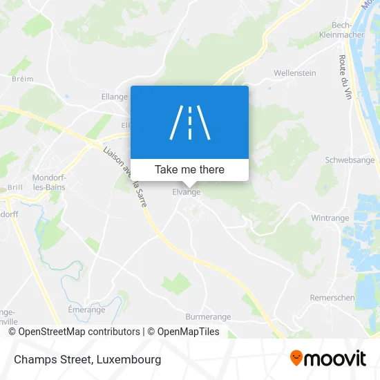 Rue Des Champs Karte