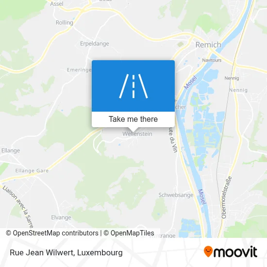 Rue Jean Wilwert map