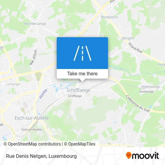 Rue Denis Netgen Karte