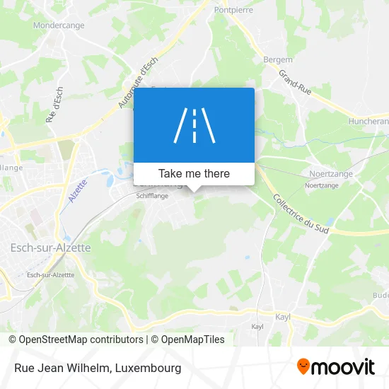 Rue Jean Wilhelm map