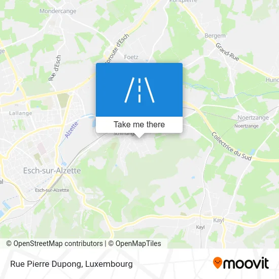 Rue Pierre Dupong map