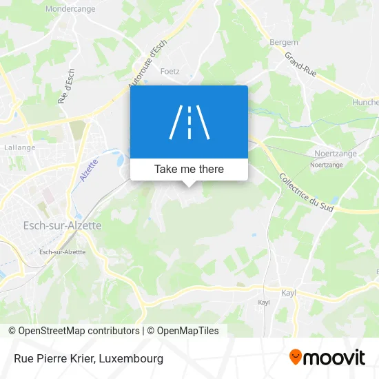 Rue Pierre Krier map