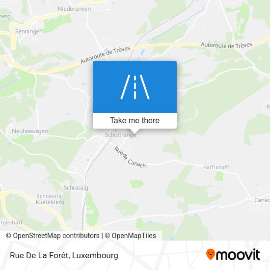 Rue De La Forêt map