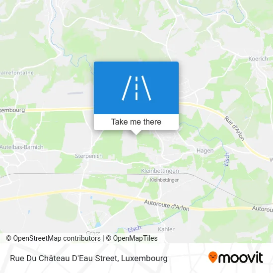 Rue Du Château D'Eau Karte