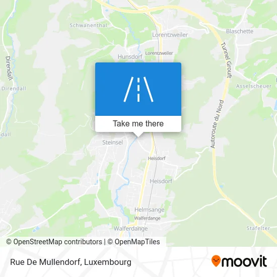 Rue De Mullendorf map